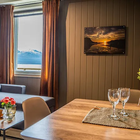 公寓 Alpan Apartments, Lyngenfjord Olderdalen
