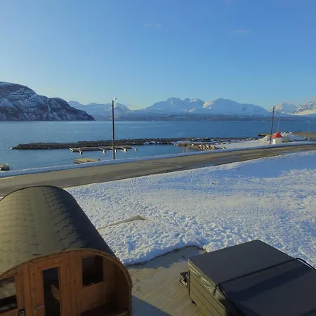 公寓 Alpan Apartments, Lyngenfjord Olderdalen