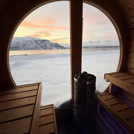 公寓 Alpan Apartments, Lyngenfjord