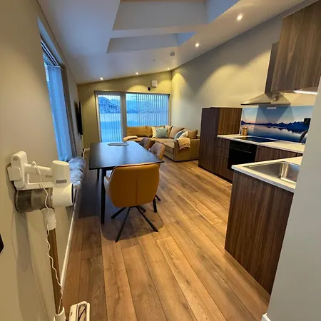 Alpan Apartments, Lyngenfjord 公寓 Olderdalen