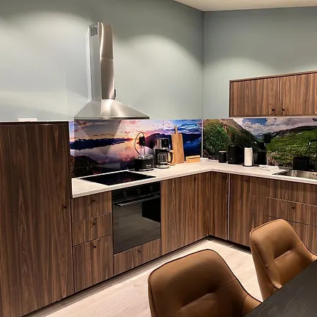 아파트 Alpan Apartments, Lyngenfjord Olderdalen