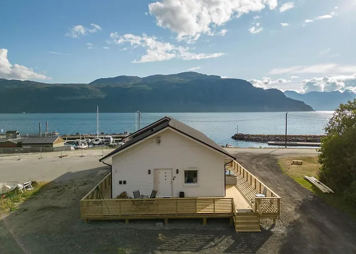公寓 Alpan Apartments, Lyngenfjord Olderdalen