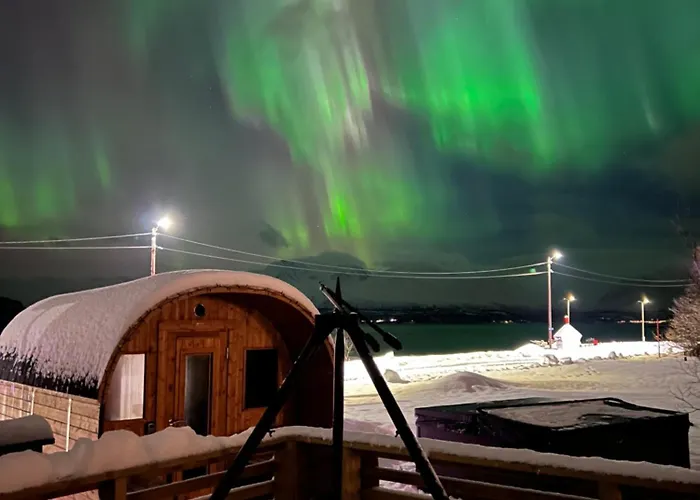 Alpan Apartments, Lyngenfjord 公寓 Olderdalen