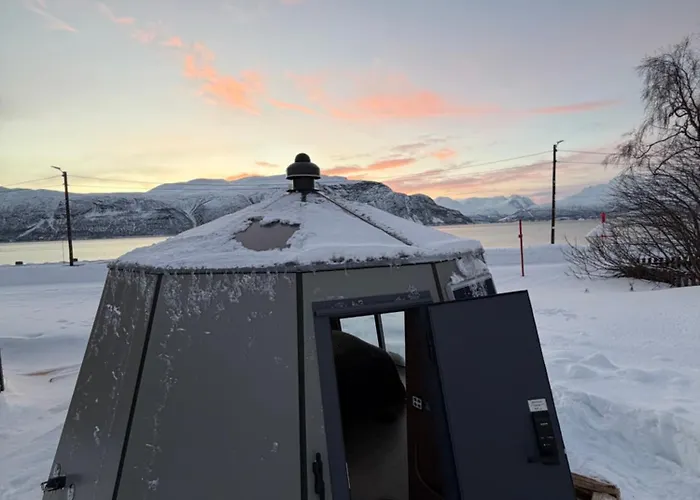 公寓 Alpan Apartments, Lyngenfjord