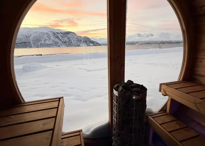 公寓 Alpan Apartments, Lyngenfjord