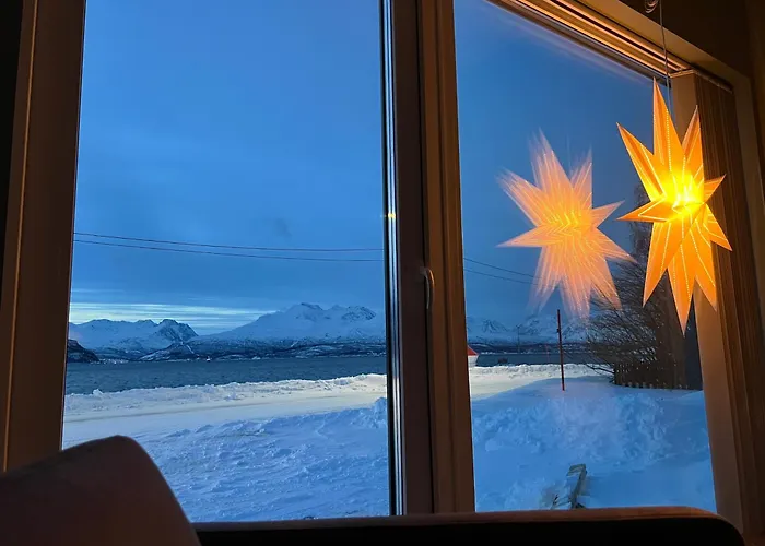 公寓 Alpan Apartments, Lyngenfjord Olderdalen